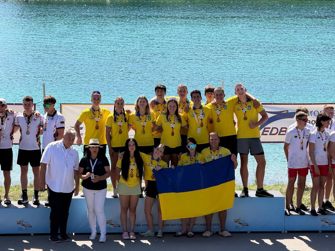 Веслувальники з Вінниці вибороли 13 золотих медалей на чемпіонаті Європи з веслування на човнах «Дракон»