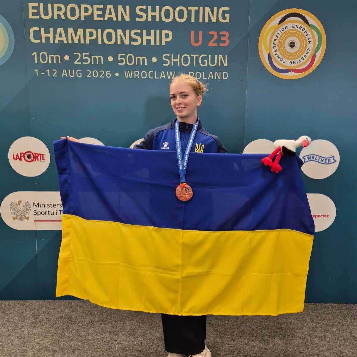 Вінничанки здобули «срібло» та «бронзу» на чемпіонаті Європи з кульової стрільби