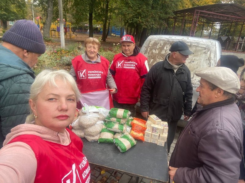 У Гайсині волонтери «Української команди» знову проводять акцію «Підтримай ближнього»