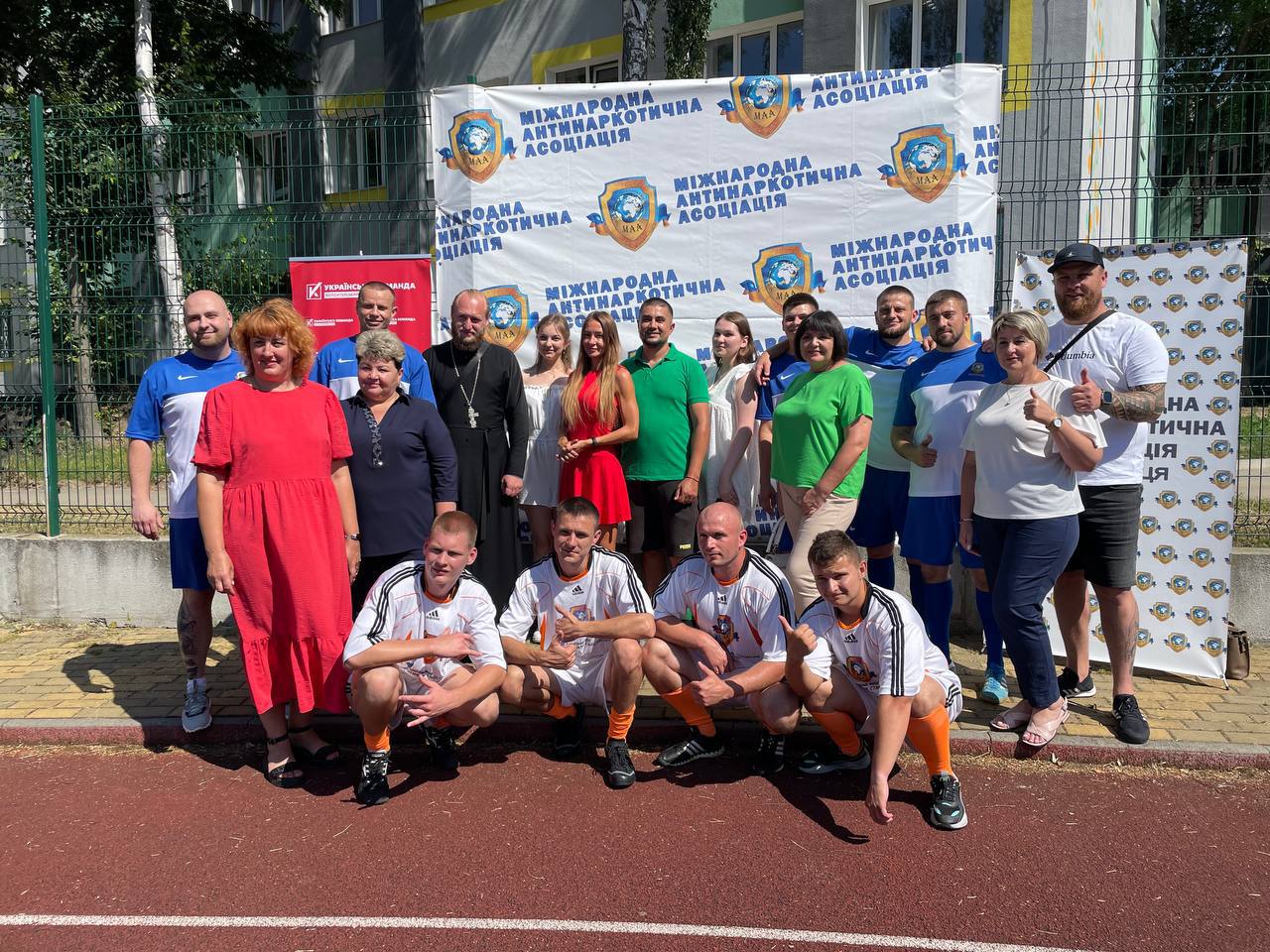 "Українська команда" підтримала турнір "Футбол проти наркотиків" у Вінниці