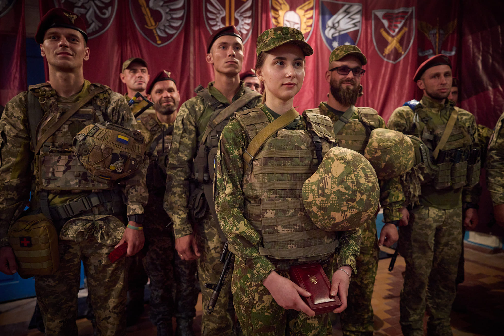 Президент України нагородив воїнів нацгвардії з Вінниччини