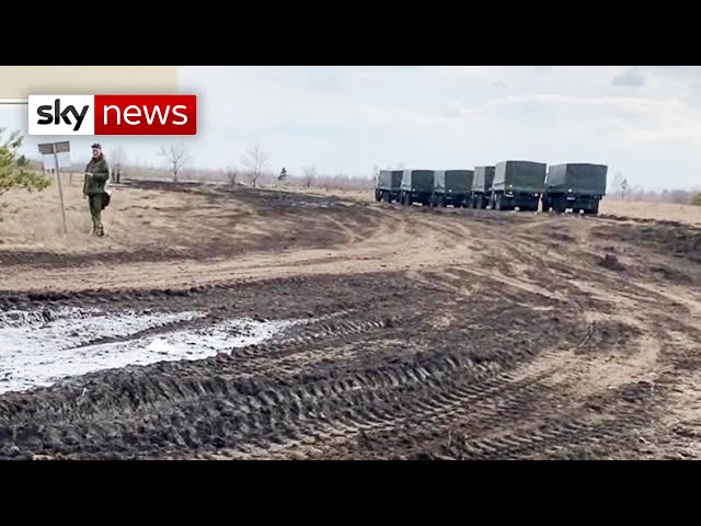 Sky News показав польовий табір російських військових в 270 кілометрах від кордону з Україною (відео)