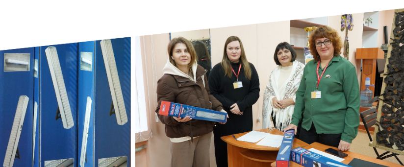 Потужні LED-лампи від британських благодійників отримали вінницькі родини