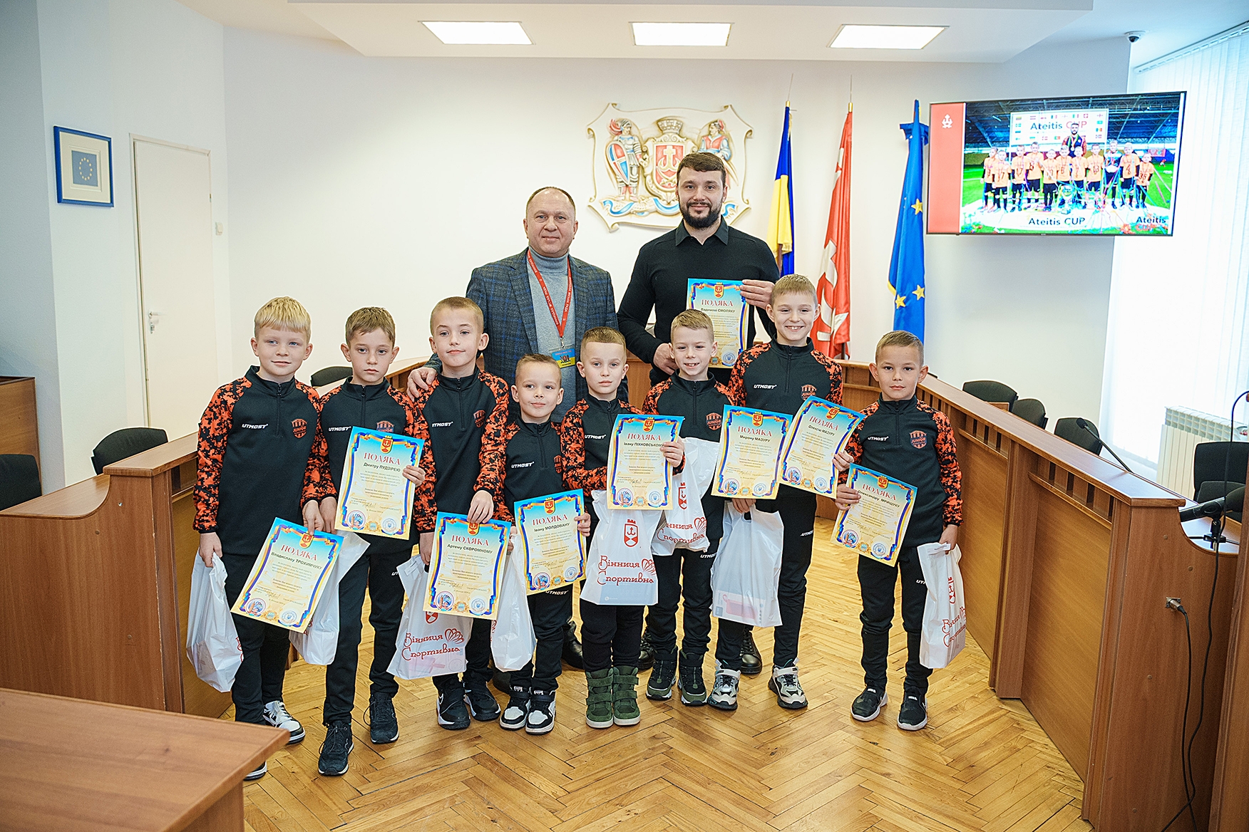 Вінницькі юні футболісти JUNIOR-2015 тріумфують на Ateitis CUP у Вільнюсі