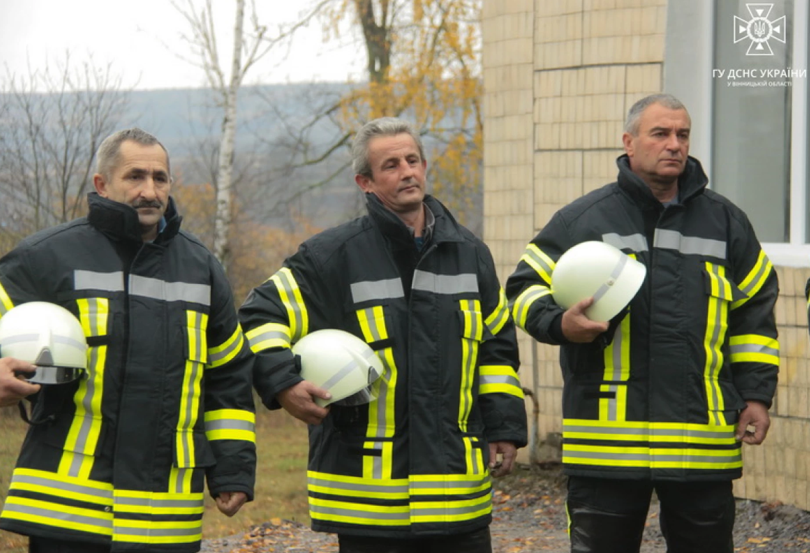 Добровільна пожежна команда розпочала службу для безпеки громади в Вінницькій області
