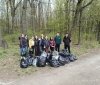 Вінницькі студенти завершили прибирання зелених зон міста