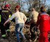 На Вінниччині чоловіка рятували односельчани, надзвичайники та медики