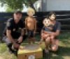 Вінницькі поліцейські передали дітям зі «склaдних» родин харчі