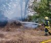 На Вінниччині вогонь знищив улюблену фотозону містян - тюки соломи