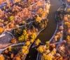 Осінь в Одесі: парк Перемоги показали з висоти пташиного польоту (ФОТО)