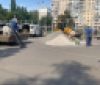 Возле школы нa поселке Котовского строят роллердром