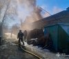 У Вінниці сталася пожежа на території приватного підприємства