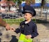 У Могилів-Подільському поліцейські привітали 6-річного хлопчика, який мріє стати офіцером