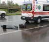 У Києві жінка кинулася під колеса іномарки (Фото)