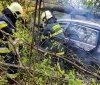 На Вінниччині водій Opel злетів у кювет і врізався в дерево