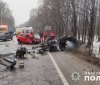 Неподалік Вінниці сталася аварія - авто вщент, водій загинув