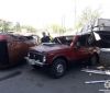 В Дніпрі вантажівка протаранила 10 автомобілів, одна людина загинула, троє поранені (Фото)