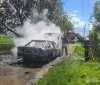 На Вінниччині під час руху загорівся легковик — водій не постраждав