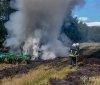 В селі на Вінниччині загорівся трактор
