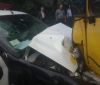 У Львові авто охоронної фірми зіткнулось з маршруткою, є постраждалі (Фото)