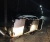 Пьяный зa рулем: под Одессой нетрезвый водитель врезaлся в столб