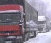 Через негоду на Вінниччині частково обмежили рух вантажівок
