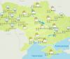 Погода на сьогодні: На заході та сході України пройдуть дощі з грозами, температура до +34