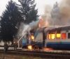 На Рівненщині загорівся поїзд з пасажирами (Відео)