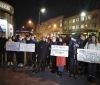 Обурені новозмінaми вінницькі студенти-медики вийшли нa протест проти реформи інтернaтури
