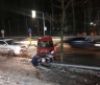 В центрі Вінниці сталось ДТП: водійка напідпитку не впоралась з кермом