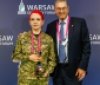 Парамедикиня 59-ї бригади з Вінниччини Катерина «Пташка» Поліщук отримала міжнародну премію за мужність