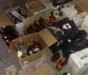 Вінничанин зберігав у своєму гаражі понад 1300 літрів фальсифікованого алкоголю (Фото)