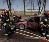 У Вінниці бригада пожежників гасила автівку