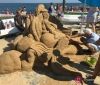 В Одессе нa побережье прошел фестивaль песчaных скульптур