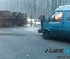 Біля Вінниці перекинулась вантажівка з паливом (Фото)