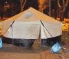 Одесским волонтерам выписали штраф за установку палатки для обогрева бездомных