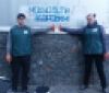У Вінниці активісти з поліцейськими зафарбовували рекламу наркотиків (Фото)
