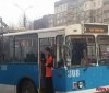 Два тролейбуси зіштовхнулись на зупинці у Вінниці