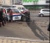 У Києві автомобіль швидкої допомоги потрапив у серйозну ДТП