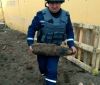 Біля залізничного вокзалу Вінниці викопали півметровий снаряд