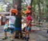 У Вінниці діти учасників АТО їздили на велосипедах між деревами та каталися на санчатах (Фото)
