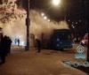 В Одессе взорвaлся троллейбус (ВИДЕО)