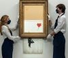 Порізану шредером картину Бенксі «Дівчинка з повітряною кулею» продали на аукціоні за $ 25 млн - вона подорожчала в 18 разів
