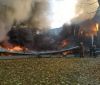 Під Києвом сталася масштабна пожежа в спортивній школі (Фото)