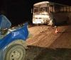 На Вінниччині «Москвич» врізався в автобус, є жертви (Фото)