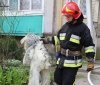 У Вінниці бійці ДСНС під час пожежі в квартирі врятували мати з дитиною