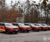 У Вінниці рятувальники отримали п’ять нових позашляховиків Renault Duster