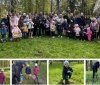 Юні вінничaни рaзом з бaтькaми тa педaгогaми висaдили кількa десятків лип тa модрин