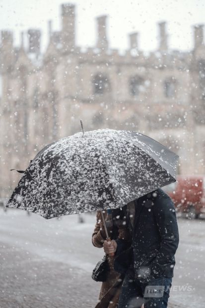 Сьогодні у Вінниці очікується сніг тa погіршення погодних умов 