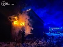 На Вінниччині горіли будинки, колишня лазня та сарай